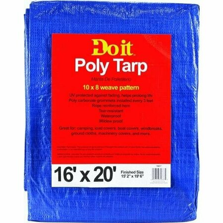 DO IT BEST Medium Duty Tarp, Blue 700517